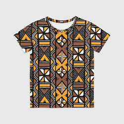 Футболка детская Африканский мавританский узор, цвет: 3D-принт