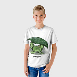 Футболка детская Душу не дорого, цвет: 3D-принт — фото 2