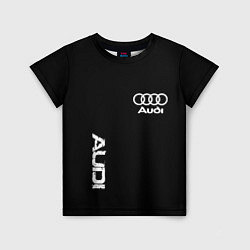 Футболка детская AUDI sport white, цвет: 3D-принт