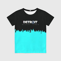 Футболка детская Detroit become human rk800, цвет: 3D-принт