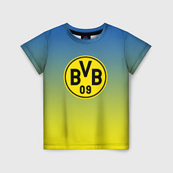 Футболка детская Borussia gradient, цвет: 3D-принт