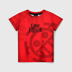 Футболка детская One Piece Luffy Monkey D, цвет: 3D-принт