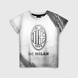 Футболка детская AC Milan - white gradient, цвет: 3D-принт