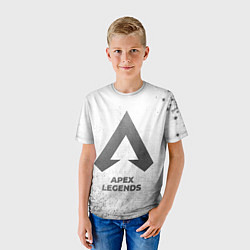 Футболка детская Apex Legends - white gradient, цвет: 3D-принт — фото 2