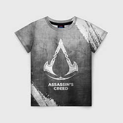Футболка детская Assassins Creed - grey gradient, цвет: 3D-принт