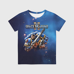 Футболка детская Captain Titus Warhammer 40000 space marine 2, цвет: 3D-принт