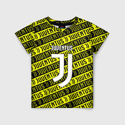 Футболка детская Juventus pattern fc, цвет: 3D-принт