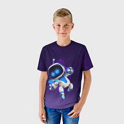 Футболка детская Mascot - Astro Bot, цвет: 3D-принт — фото 2