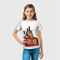 Футболка детская Ateez Jeong Wooyoung, цвет: 3D-принт — фото 2