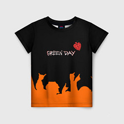 Футболка детская Green day rock, цвет: 3D-принт