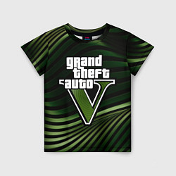 Детская футболка Grand Theft Auto V - logo