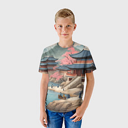Футболка детская Корея эпоха чосон, цвет: 3D-принт — фото 2