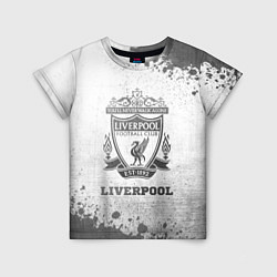 Футболка детская Liverpool - white gradient, цвет: 3D-принт