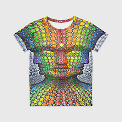 Футболка детская Оптические стёкла, цвет: 3D-принт