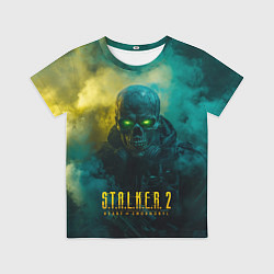 Футболка детская Stalker 2 скелет в форме, цвет: 3D-принт