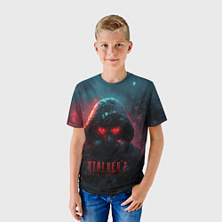 Футболка детская Stalker 2 аномальная зона, цвет: 3D-принт — фото 2