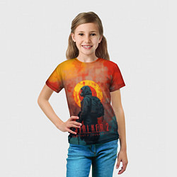 Футболка детская Stalker 2 poster art, цвет: 3D-принт — фото 2