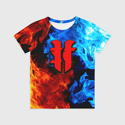 Футболка детская Starcraft fire steel, цвет: 3D-принт