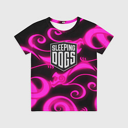 Футболка детская Sleeping dogs japan gta dragon, цвет: 3D-принт