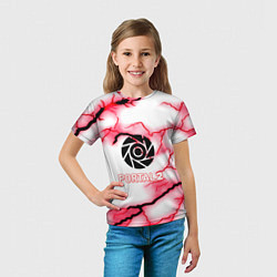 Футболка детская Portal storm, цвет: 3D-принт — фото 2