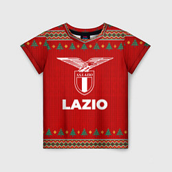 Футболка детская Lazio new year, цвет: 3D-принт