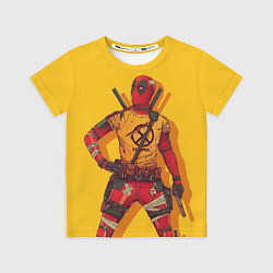 Футболка детская Deadpool - Wade Wilson, цвет: 3D-принт