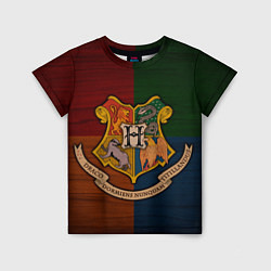 Футболка детская Hogwarts emblem, цвет: 3D-принт