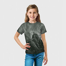 Футболка детская Рыцарь с большим мечом, цвет: 3D-принт — фото 2