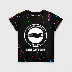 Футболка детская Brighton конфети, цвет: 3D-принт