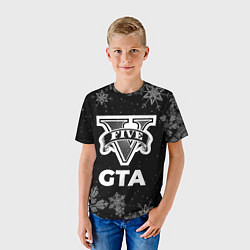 Футболка детская Снежный GTA, цвет: 3D-принт — фото 2
