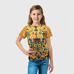 Футболка детская Китайский монстр, цвет: 3D-принт — фото 2