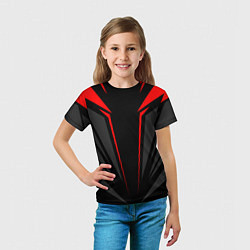 Футболка детская Sport uniform - red, цвет: 3D-принт — фото 2