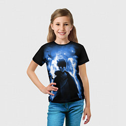 Футболка детская Поднятие уровня в одиночку - магистр теней, цвет: 3D-принт — фото 2