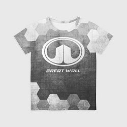 Футболка детская Great Wall - grey gradient, цвет: 3D-принт