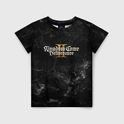 Детская футболка Kingdom Come Deliverance 2 dark logo