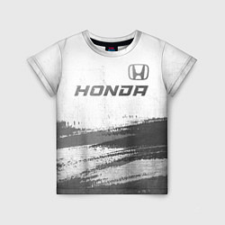 Детская футболка Honda - white gradient посередине