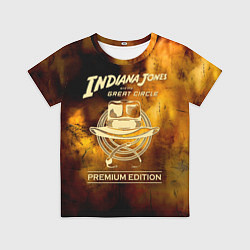 Футболка детская Indiana Jones and the Great Circle, цвет: 3D-принт