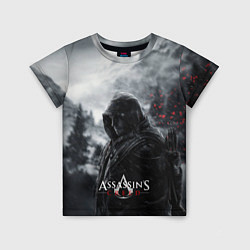 Футболка детская Assassins Creed охотник в горах, цвет: 3D-принт