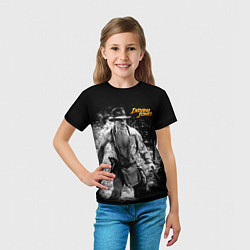 Футболка детская Indiana Jones, цвет: 3D-принт — фото 2