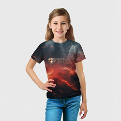 Футболка детская Stronghold сrusader молния крестоносца, цвет: 3D-принт — фото 2