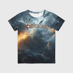 Футболка детская Stronghold сrusader крестовый гром, цвет: 3D-принт
