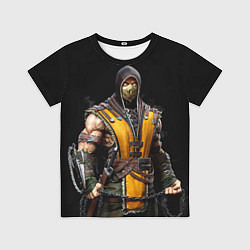 Футболка детская Mortal kombat - Scorpion, цвет: 3D-принт