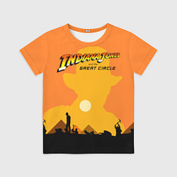 Футболка детская Indiana Jones and the Great Circle, цвет: 3D-принт