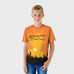 Футболка детская Indiana Jones and the Great Circle, цвет: 3D-принт — фото 2