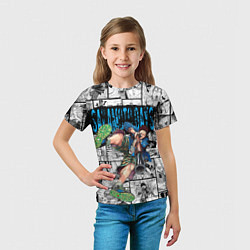 Футболка детская Дни сакамото Хейсуки Масимо, цвет: 3D-принт — фото 2