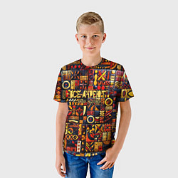 Футболка детская Все дуреют с этой Африки, цвет: 3D-принт — фото 2
