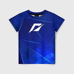 Футболка детская Need for Speed blue poly, цвет: 3D-принт