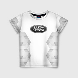 Футболка детская Land Rover white poly, цвет: 3D-принт