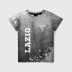 Футболка детская Lazio - grey gradient вертикально, цвет: 3D-принт