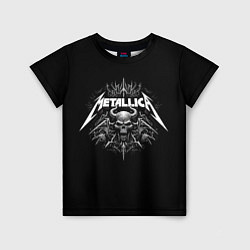 Футболка детская The horned skull - Metallica, цвет: 3D-принт